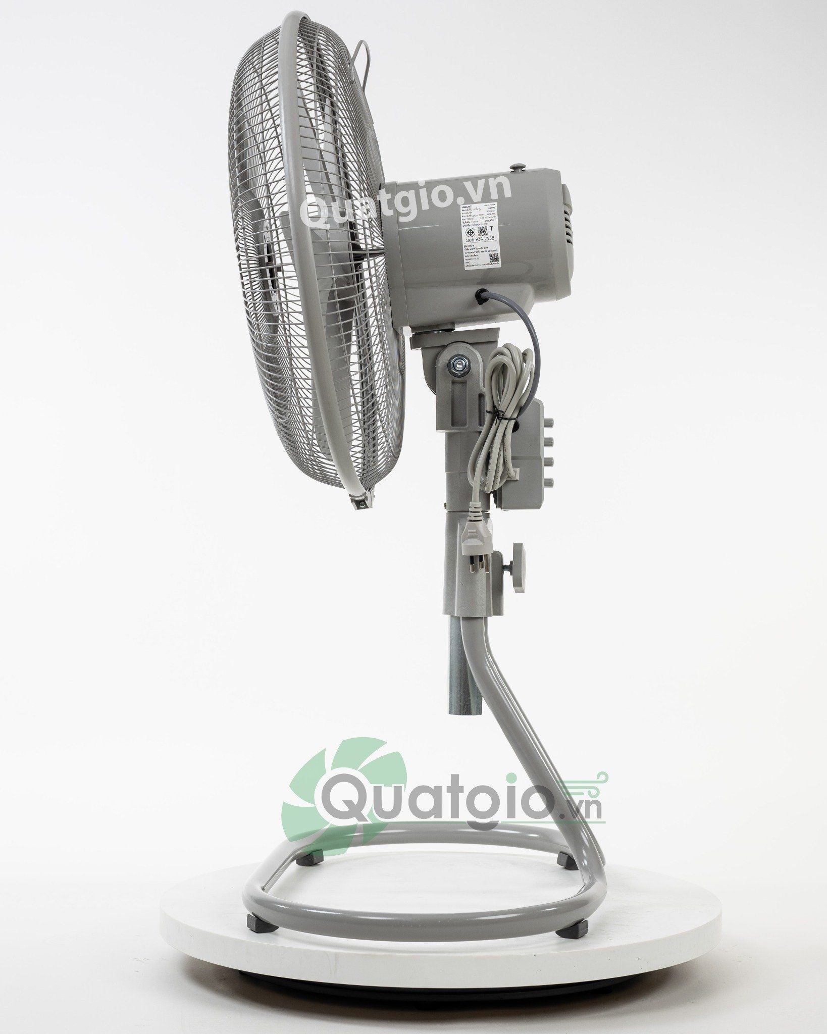 [Hỏa tốc] Quạt Thái Lan sàn công nghiệp Hatari IS18M1 114W - Nút nhấn