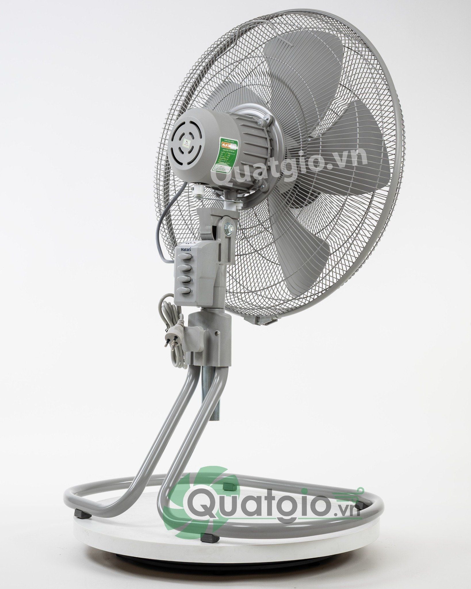 [Hỏa tốc] Quạt Thái Lan sàn công nghiệp Hatari IS22M1 - 197w - Nút nhấn