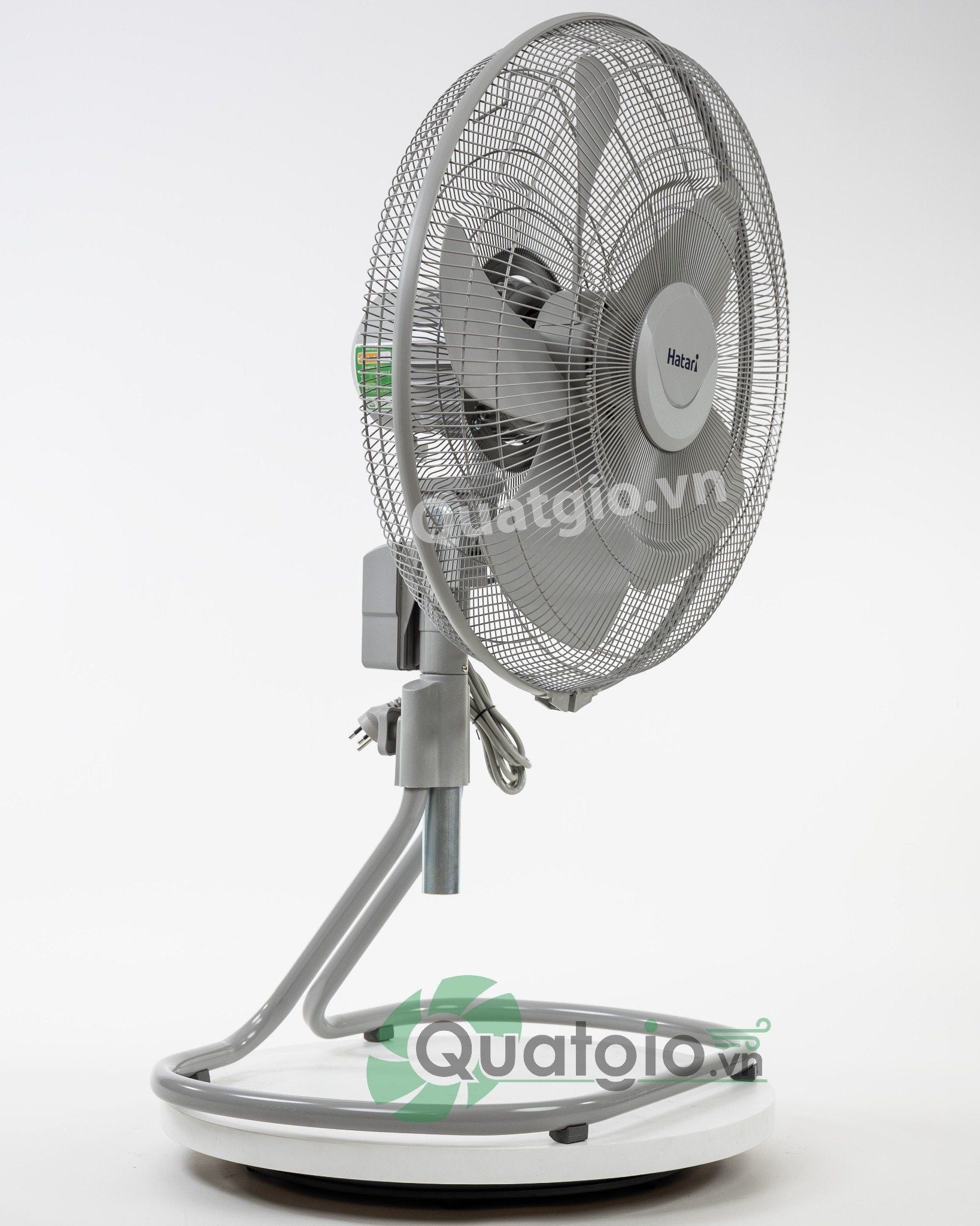 [Hỏa tốc] Quạt Thái Lan sàn công nghiệp Hatari IS22M1 - 197w - Nút nhấn