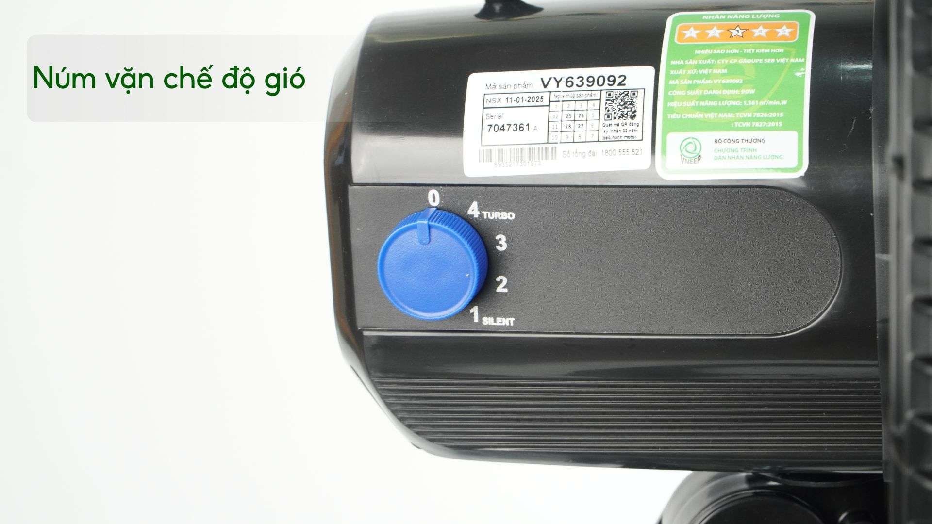 [Sale] Quạt đứng Asiavina TURBO PLUS VY639092 - 90w (New 2025)