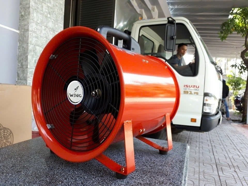 Quạt hút xách tay công nghiệp Wing TM-XT-20 (230W) / TM-XT-25 (370W) / TM-XT-30 (520W) / TM-XT-35 (750W) / TM-XT-40 (1500W)