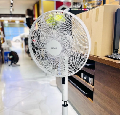 Quạt đứng Hitachi LF-D6RCWM / LF-D6RCGM (Trắng/Xám) -24W - motor DC