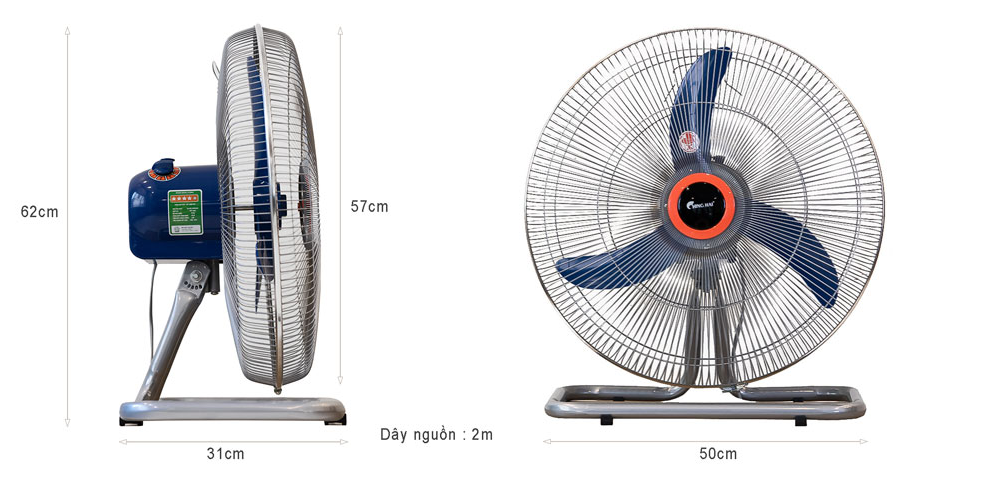 Quạt sàn Chinghai FF929 (105W)