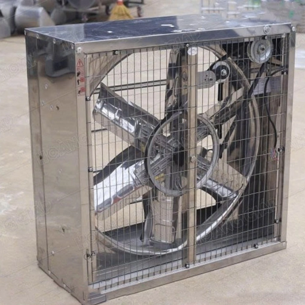 Quạt thông gió công nghiệp WING Khung thép 1mm; Cánh, Chớp INOX TMG-CI-700 / TMG-CI-900 / TMG-CI-1000 / TMG-CI-1220 / TMG-CI-1380