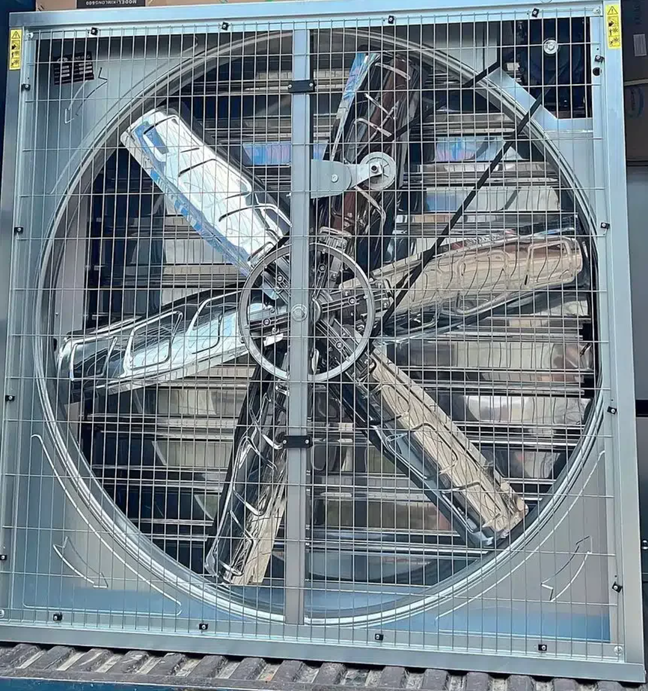 Quạt thông gió công nghiệp WING Khung thép 1mm; Cánh, Chớp INOX TMG-CI-700 / TMG-CI-900 / TMG-CI-1000 / TMG-CI-1220 / TMG-CI-1380