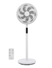 Quạt cây đứng Panasonic F-30JLVW / F-30JLVG 7 cánh – Động cơ DC siêu tiết kiệm, công nghệ gió 1/f Yuragi