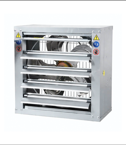 Quạt Thông Gió Vuông Trực Tiếp Cánh Inox Hasaki HFT Series (HFT 500 / HFT 600)