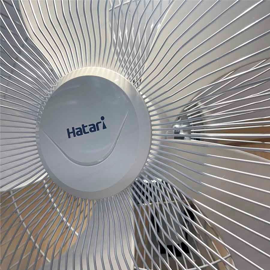 [Hỏa tốc] Quạt Thái Lan treo tường công nghiệp Hatari IW18M1 - 114w  - Dây giật