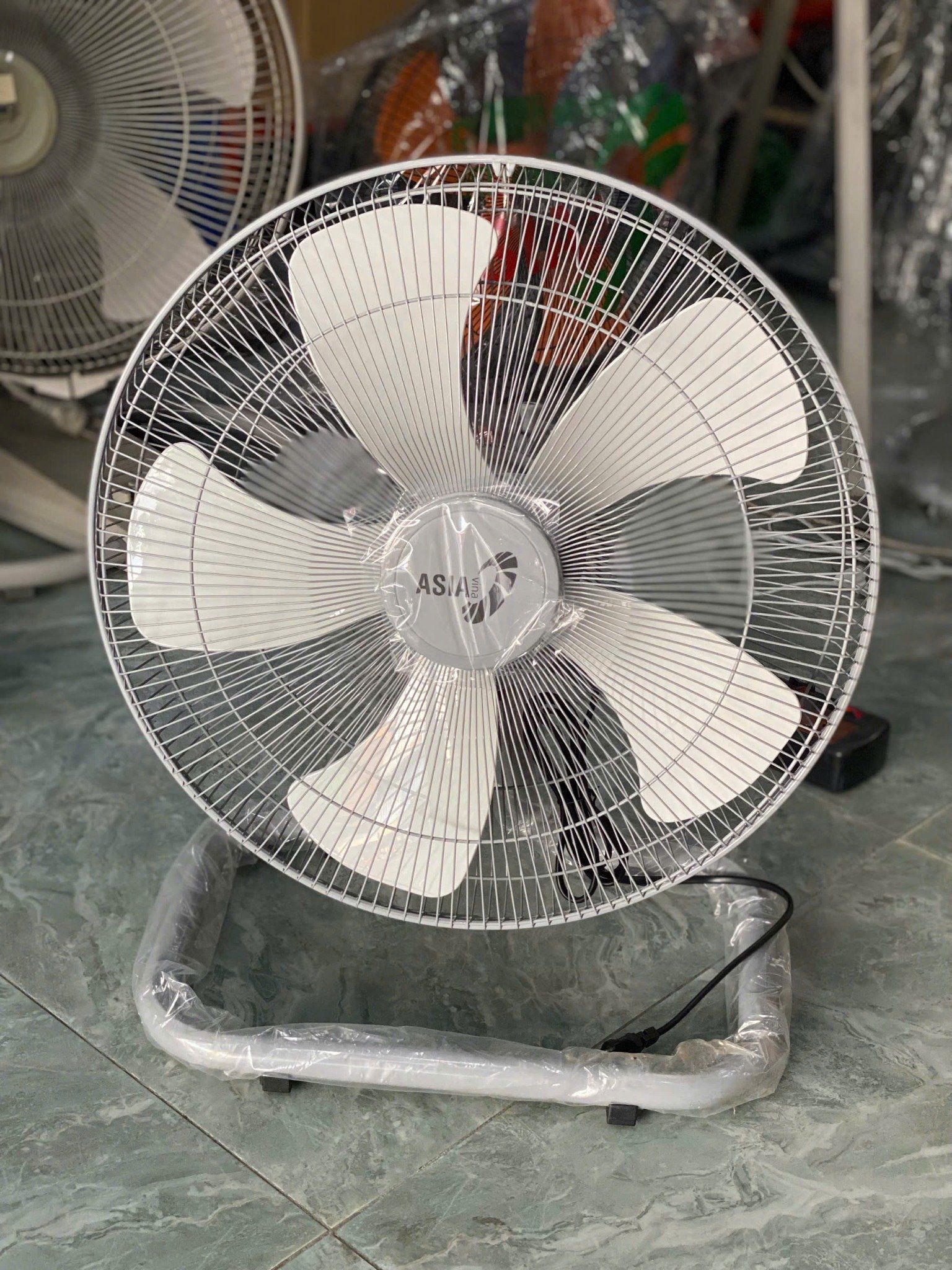 Quạt sàn Bán Công Nghiệp Asia VY586790 - Xám - 45cm - 80W