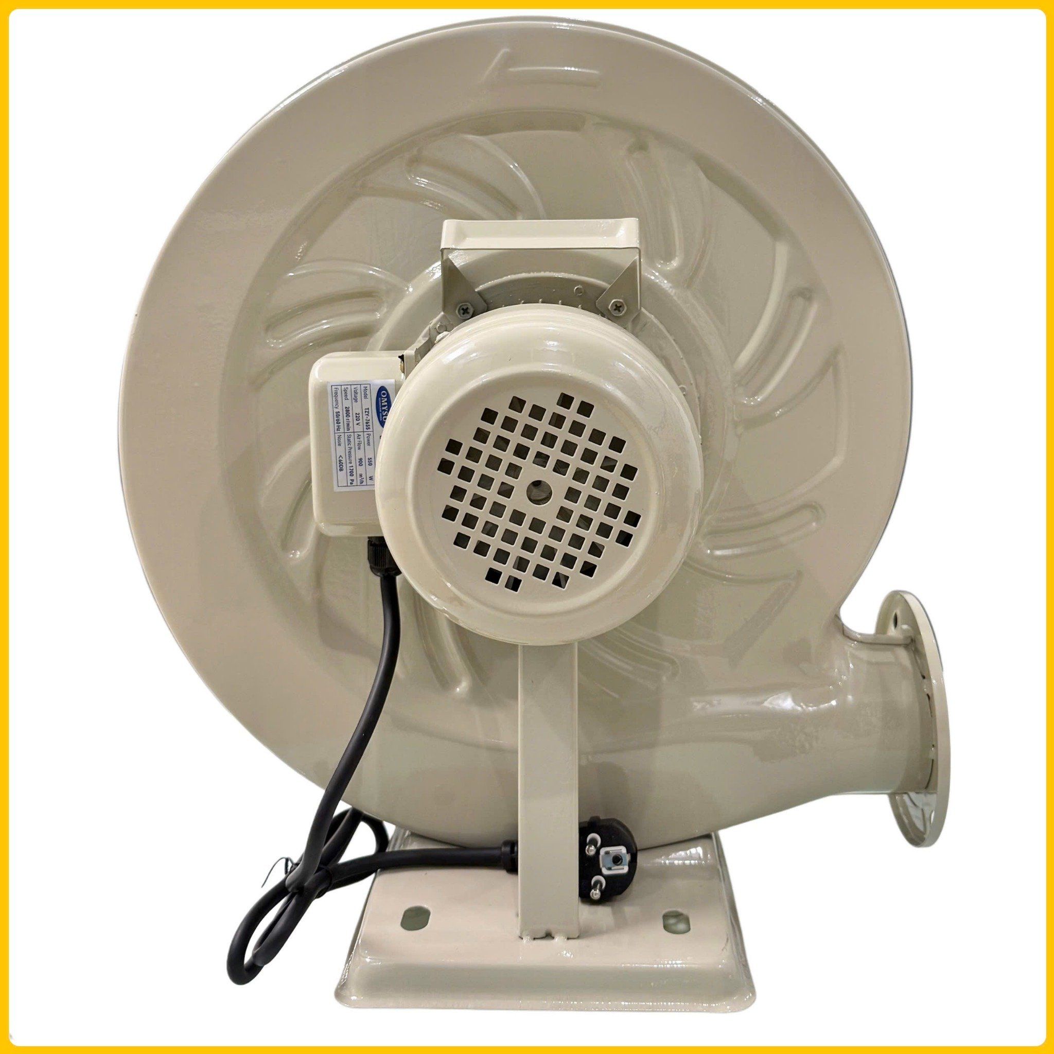 Quạt Ly Tâm Vỏ Sắt Omysu TZY-6337 / TZY-7655 / TZY-7675 / TZY-96110 / TZY-1500