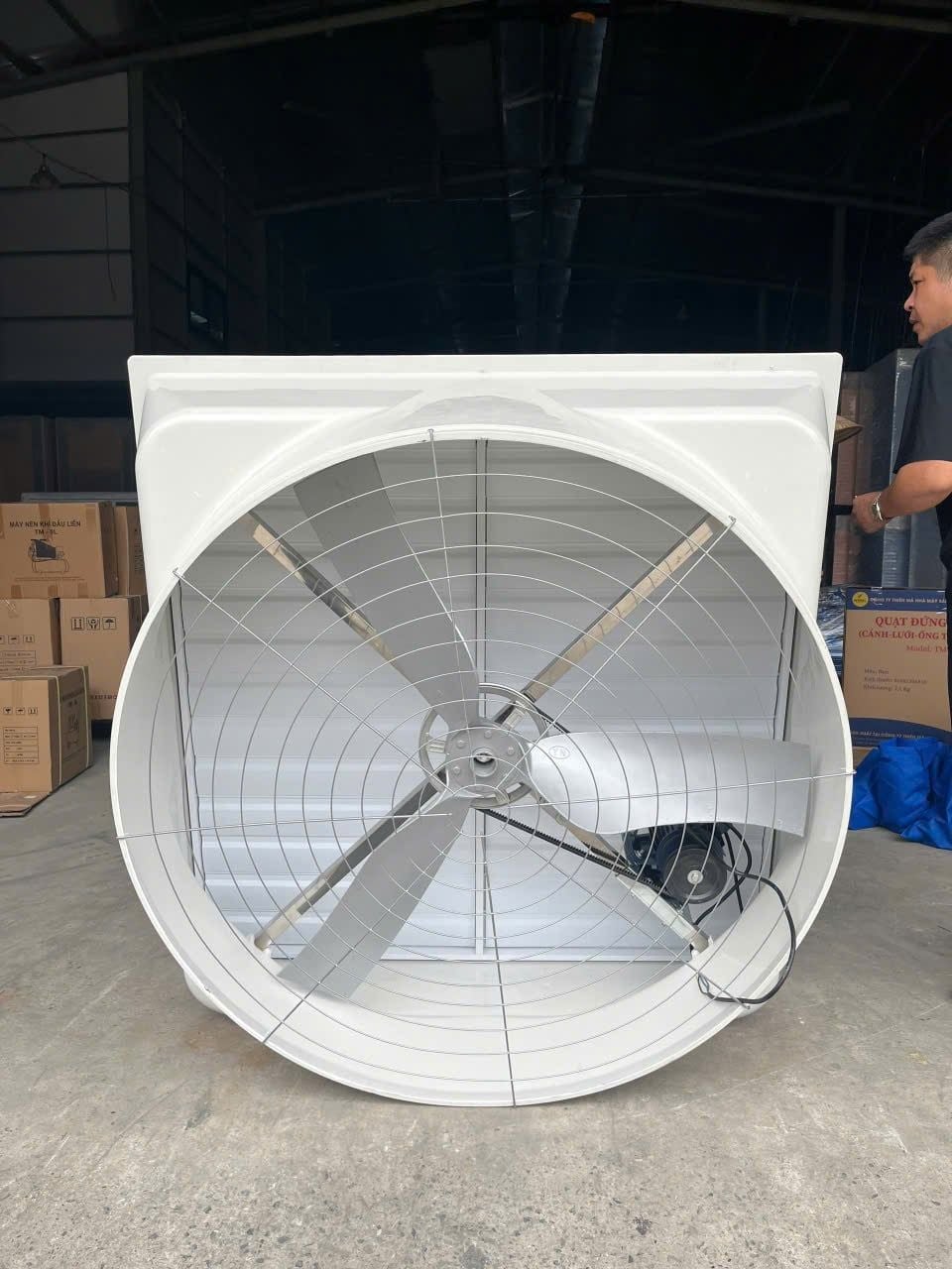 Quạt thông gió công nghiệp COMPOSITE Wing TMGQ-560 / TMGQ-660 / TMGQ-860 / TMGQ-1060 / TMGQ-1260 / TMGQ-1460
