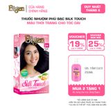  Thuốc Nhuộm Tóc Phủ Bạc Tại Nhà Bigen Silk Touch - Phủ Bạc Thảo Dược, Màu Thời Trang, Dưỡng Tóc Mềm Mượt 135ml 