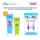  Combo Kem Tẩy Lông Nách, Tẩy Lông Tay Chân Cleo 100g & Gel Dưỡng Dịu Da 20g 