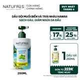  Dầu Gội Natufres Hawaiian Breeze Muối Biển & Trái Nhàu Hawaii 