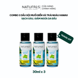  Dầu Gội Natufres Hawaiian Breeze Muối Biển & Trái Nhàu Hawaii 