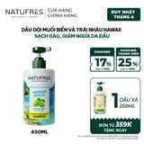  Dầu Gội Natufres Hawaiian Breeze Muối Biển & Trái Nhàu Hawaii 