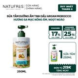  Sữa Tắm Natufres Moroccan Secret Tinh Dầu Argan Morocco 