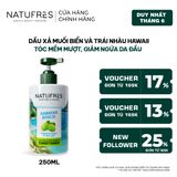  Dầu Xả Natufres Hawaiian Breeze Muối Biển & Trái Nhàu Hawaii 