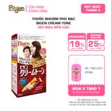  Thuốc Nhuộm Tóc Phủ Bạc Tại Nhà Bigen Cream Tone - Phủ Bạc Nội Địa Nhật Giữ Màu Bền Lâu 80ml 