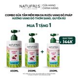  Sữa Tắm Natufres French Chic Rượu Vang Đỏ Bordeaux 