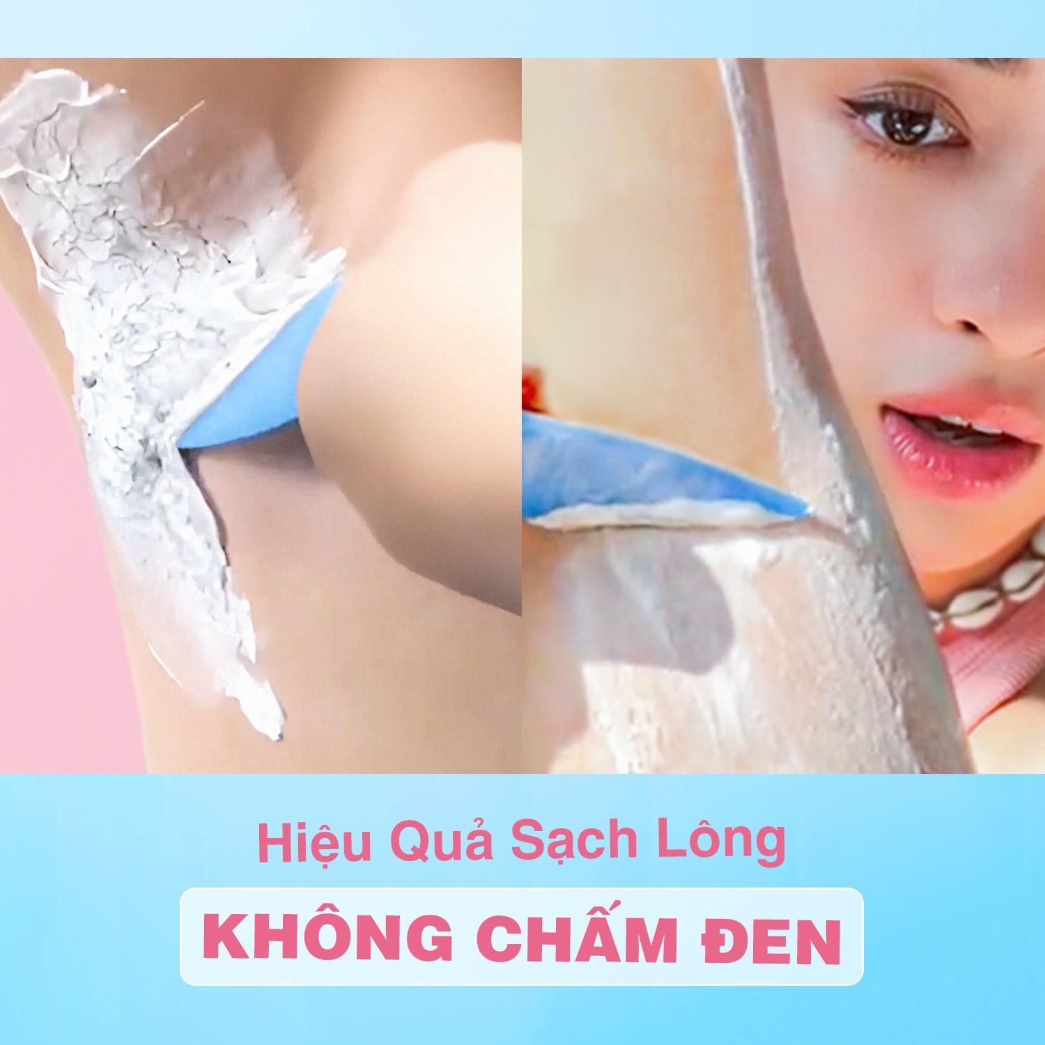  Kem Tẩy Lông Nách, Tay Chân Cleo - Sạch Sát, Không Kích Ứng 100g 