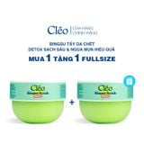  Bingsu Tẩy Da Chết Matcha Cleo - Làm Sạch Sâu Lỗ Chân Lông, Ngừa Mụn Lưng 200g 