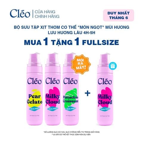  Xịt Thơm Toàn Thân Body Mist Cleo 100ml 