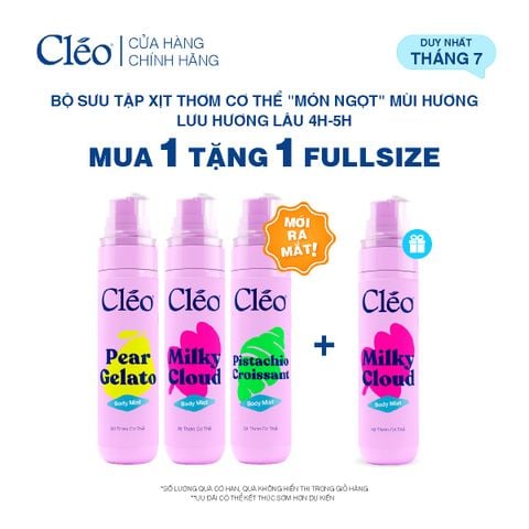  Xịt Thơm Toàn Thân Body Mist Cleo 100ml 