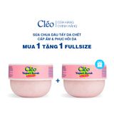  Sữa Chua Tẩy Da Chết Yogurt Strawberry Cleo - Làm Sạch Dịu Nhẹ, Cấp Ẩm Sâu Cho Da 200ml 