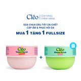  Sữa Chua Tẩy Da Chết Yogurt Strawberry Cleo - Làm Sạch Dịu Nhẹ, Cấp Ẩm Sâu Cho Da 200ml 