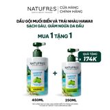  Dầu Gội Natufres Hawaiian Breeze Muối Biển & Trái Nhàu Hawaii 