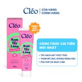  Combo Kem Tẩy Lông Nách, Tẩy Lông Tay Chân Cleo 100g & Gel Dưỡng Dịu Da 20g 