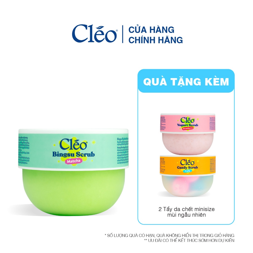 Bingsu Tẩy Da Chết Matcha 200g