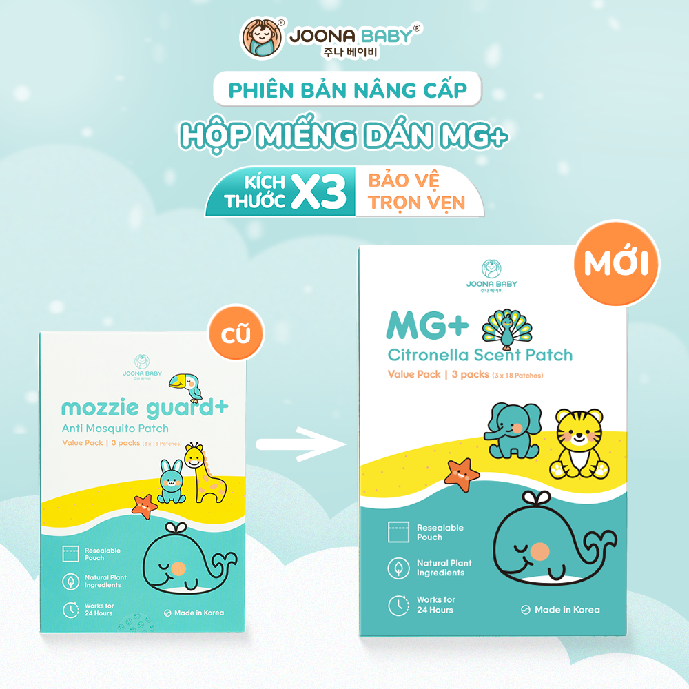 [MỚI] Miếng dán tinh dầu sả MG+ (Phiên bản cải tiến)