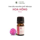  Tinh Dầu Nguyên Chất Hoa Hồng (Rose) 5ml - Tinh Dầu Bản Địa Pháp 