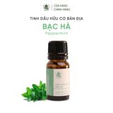  Tinh Dầu Hữu Cơ Bạc Hà (Peppermint) - Tinh Dầu Bản Địa Ấn Độ 