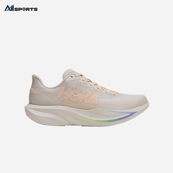 HOKA - MACH 7 WIDE (W)  - OAT MILK | ALABASTER - 1171906-OST - Giày Chạy Bộ thành phố nữ