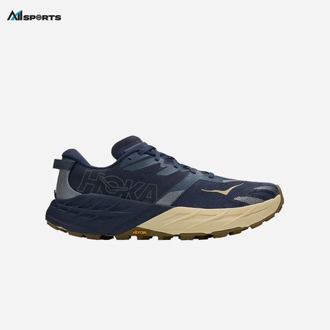 HOKA - SPEEDGOAT 7 (M) - NAVY | BARLEY FLOUR - 1171928-VRL - Giày Chạy Trail Nam
