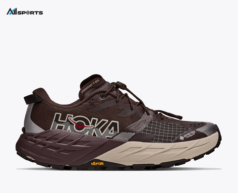 HOKA - SPEEDGOAT 7 GTX (M) - Giày Chạy Trail - CHOCOLATE | ROCK GREY - 1177251-SHCL