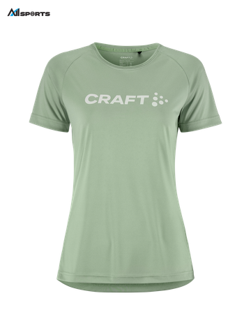 CRAFT - CORE ESSENCE LOGO TEE (W) - GLACIAL - 1911785-6300 - Áo thun thể thao nữ