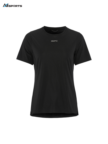 CRAFT - PRO TRAIL SS TEE 2 (W) -  BLACK/BLACK - 1915402-9999 - Áo thun thể thao nữ