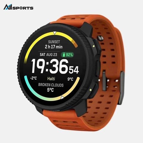 ĐỒNG HỒ SUUNTO VERTICAL 2 - THÉP - CANYON - SS051206000 - Đồng hồ thể thao GPS với hơn 115 chế độ thể thao