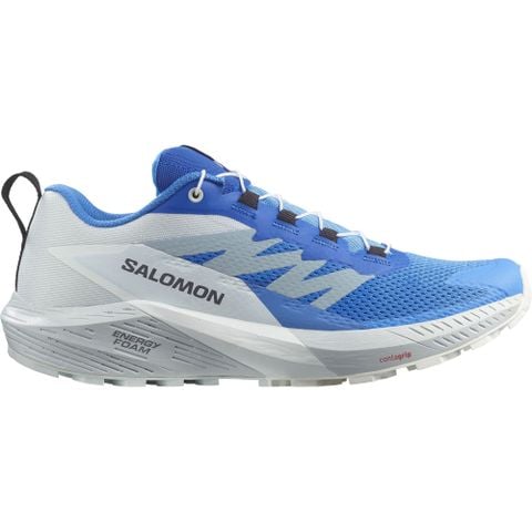 SALOMON - SENSE RIDE 5 - LBIZA/BLUE/LAPIS/WHT - L47311800 - Giày Thể Thao Chạy Bộ Đia Hình Nam