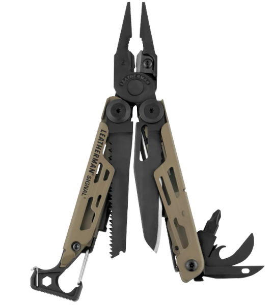 Dao đa năng Leatherman SIGNAL Coyote Tan - hình 1