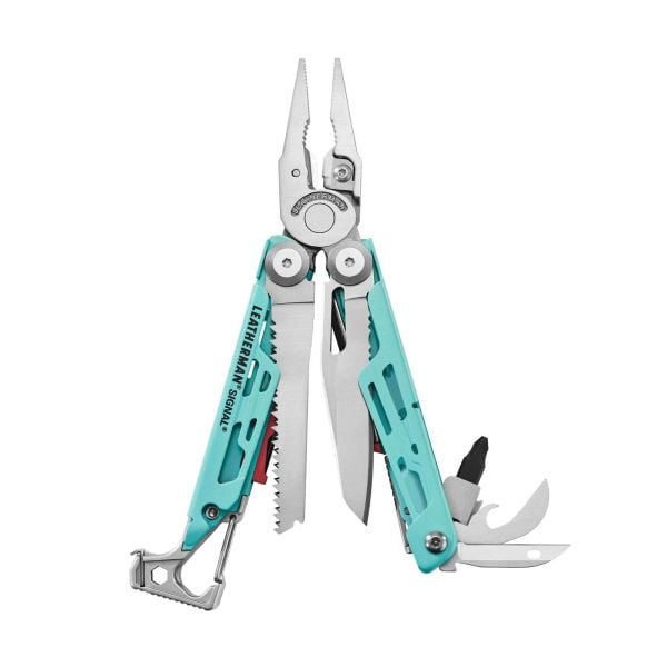 Dao đa năng Leatherman SIGNAL - AQUA SILVER - hình 1