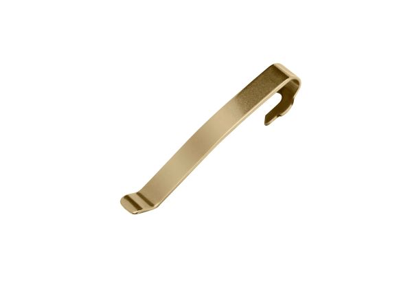 Leatherman QUICK-RELEASE POCKET CLIP-BRASS PVD/PKG - hình 1