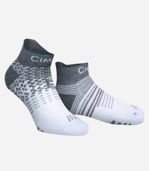 Vớ thể thao chạy bộ thành phố và địa hình ADDICT - BLANC - CIM24000204 - CIM24000205 - CIM24000206