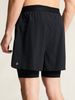 Quần thể thao CRAFT - HYPERVENT 2-IN-1 SHORTS (M) - BLACK - C17282-9990