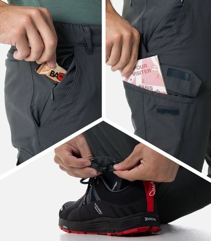 QUẦN THỂ THAO LEO NÚI CHỐNG MUỖI CHO NAM CIMALP CARLIT 2 H - CA.H620166 - CA.H620166.ANT