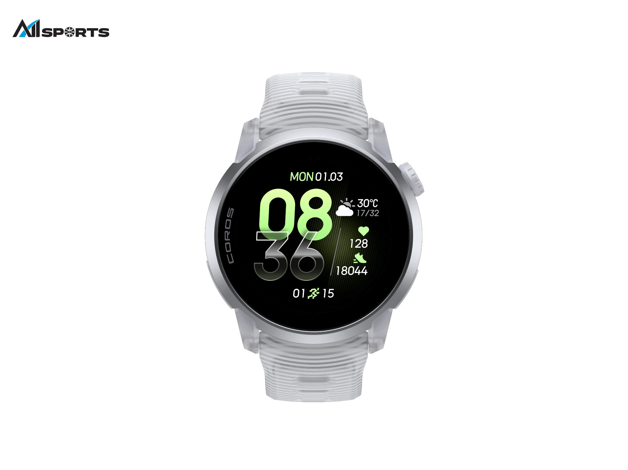 COROS PACE 4 Aluminum Cloud White